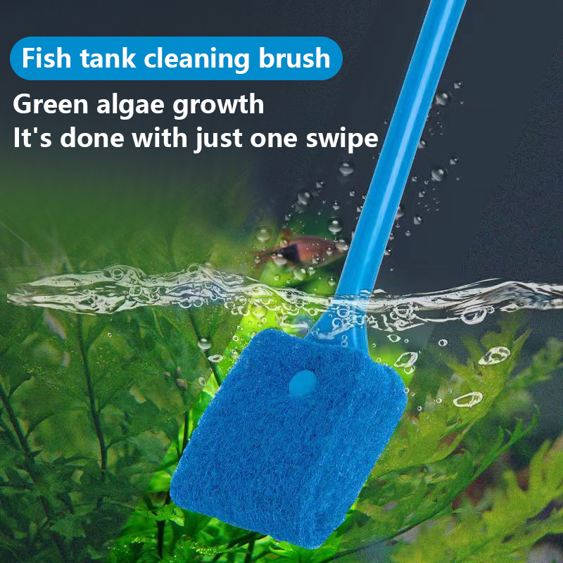 Marine Aquarium Glass Cleaner - Cepillo de limpieza para plantas de