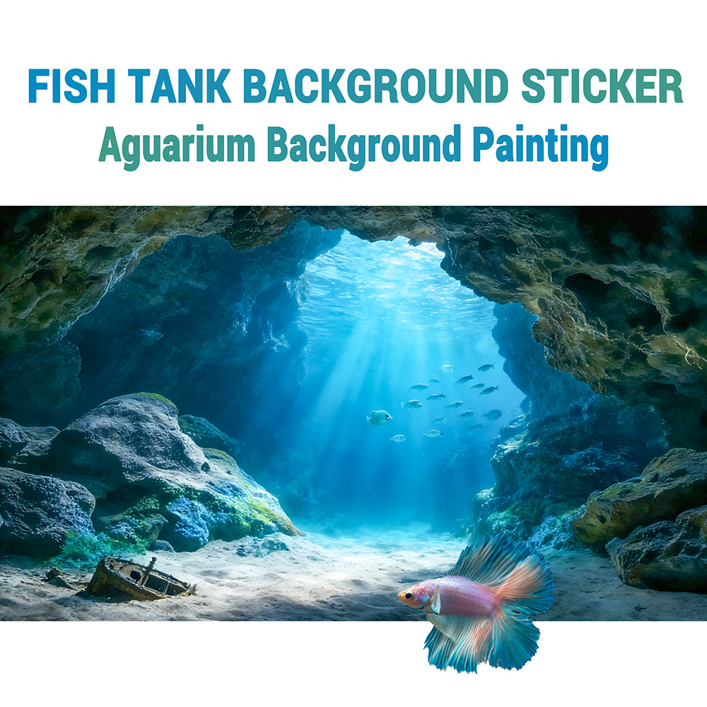 Marine Aquarium Glue - Pintura de Fondo para Pecera con