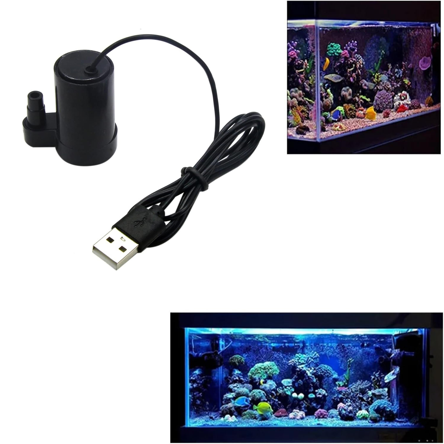 Marine Aquarium Hydrometer - 1/2pc DC 3-5V USB Micro sumergible