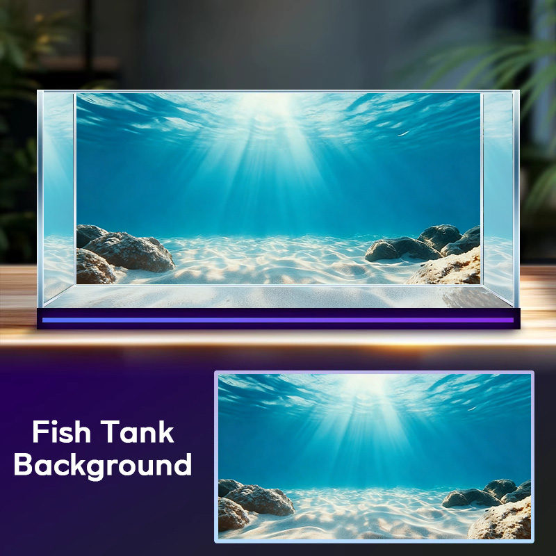 Marine Aquarium Glue - Pintura de Fondo para Acuario con
