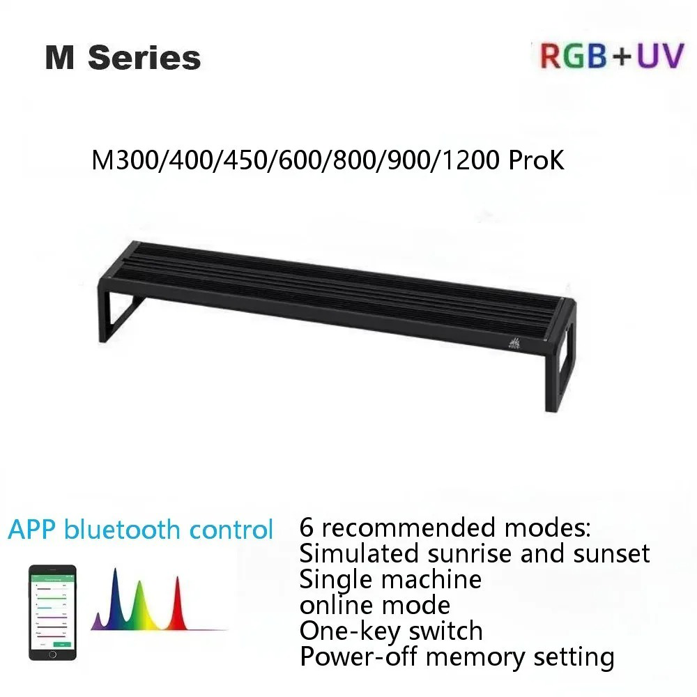 Marine Aquarium Led Lights - Lámpara LED Inteligente para Plantas de