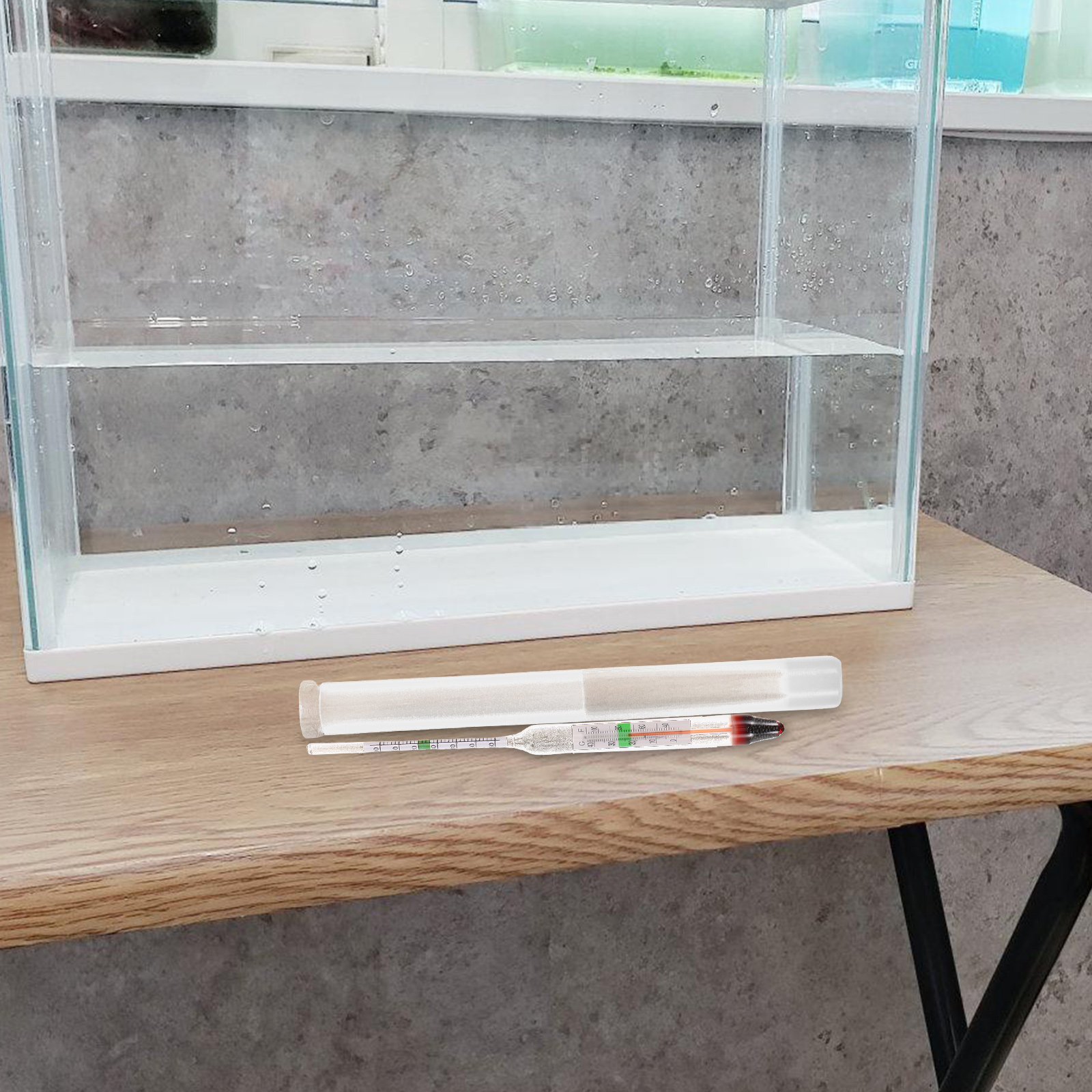 Marine Aquarium Hydrometer - 1 Juego de Hidrómetro de Salinidad