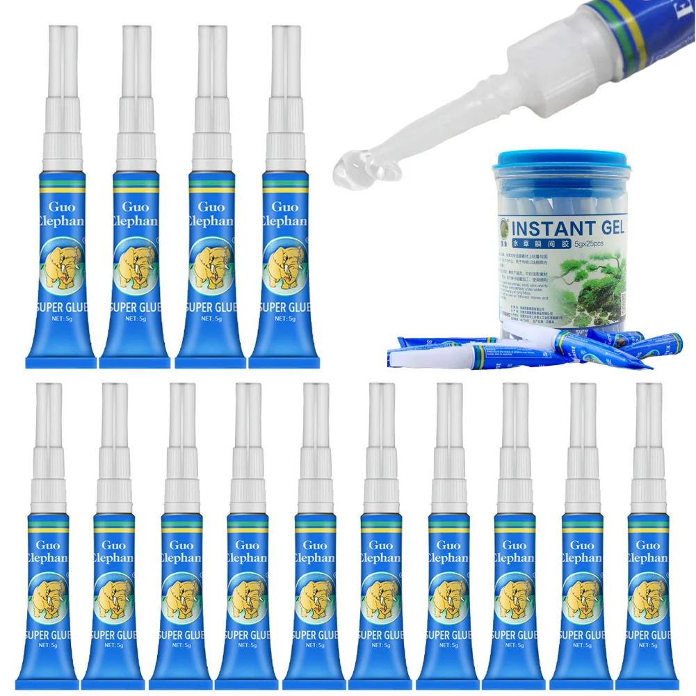 Marine Aquarium Glue - Plantas acuáticas Driftwood Gel subacuático paisajismo