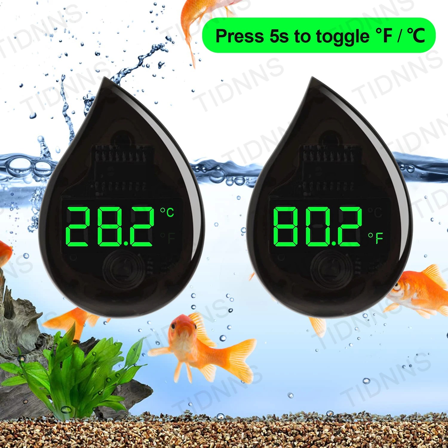 Termómetro Autoadhesivo para A - Marine Aquarium Glue reseña y precio