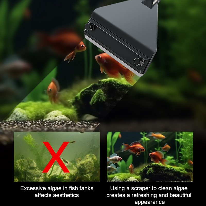 Removedor de algas para acuari - Marine Aquarium Glass Cleaner reseña y precio