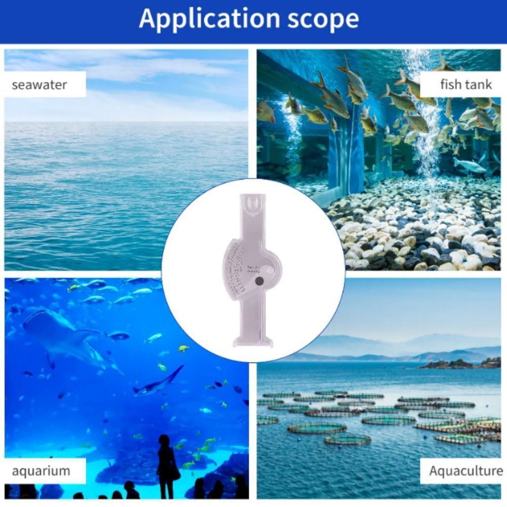 Hidrómetro de agua de mar de a - Marine Aquarium Hydrometer reseña y precio