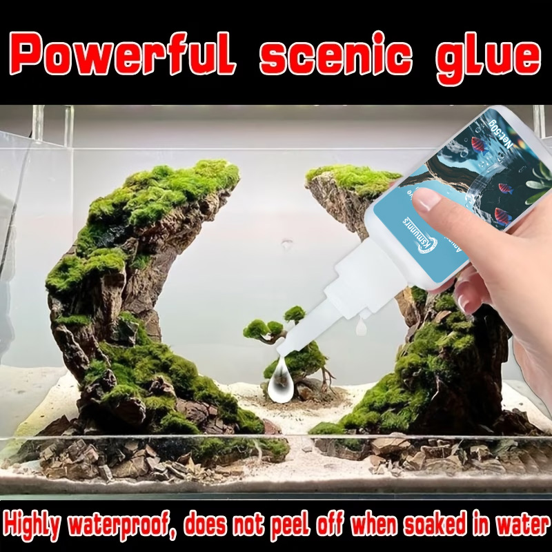 Pegamento para Paisajismo de A - Marine Aquarium Glue reseña y precio