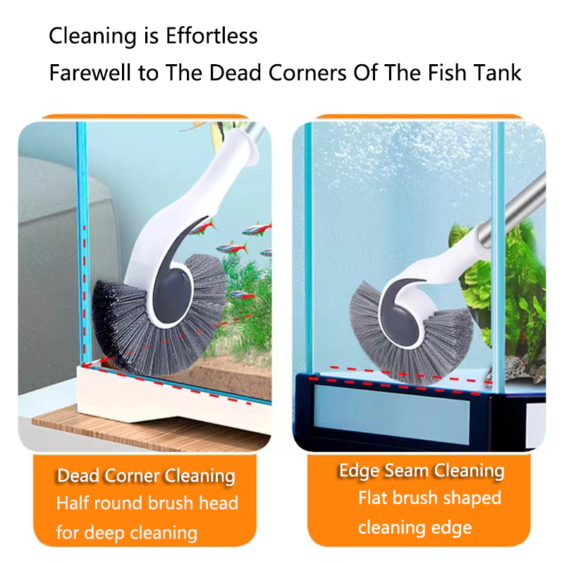 Cepillos de limpieza duraderos - Marine Aquarium Glass Cleaner reseña y precio