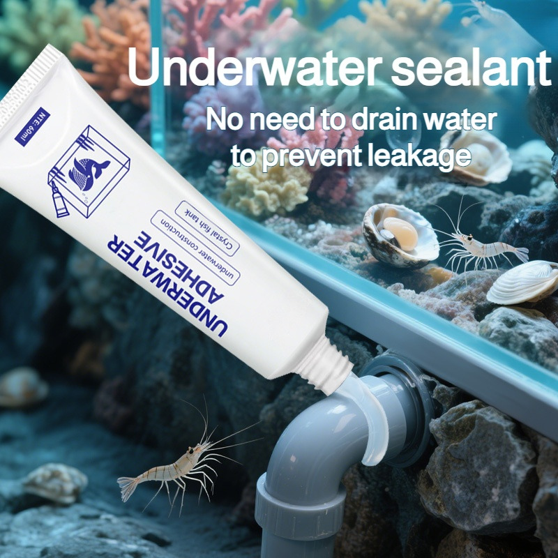 Sellador de tuberías de agua,  - Marine Aquarium Glue reseña y precio