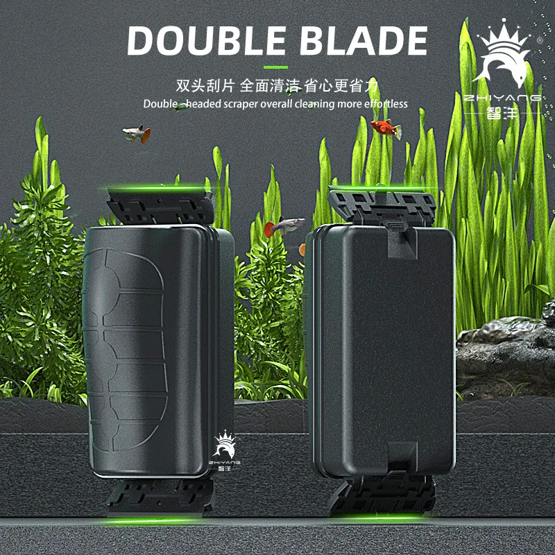 Limpiador raspador de algas pa - Marine Aquarium Glass Cleaner reseña y precio