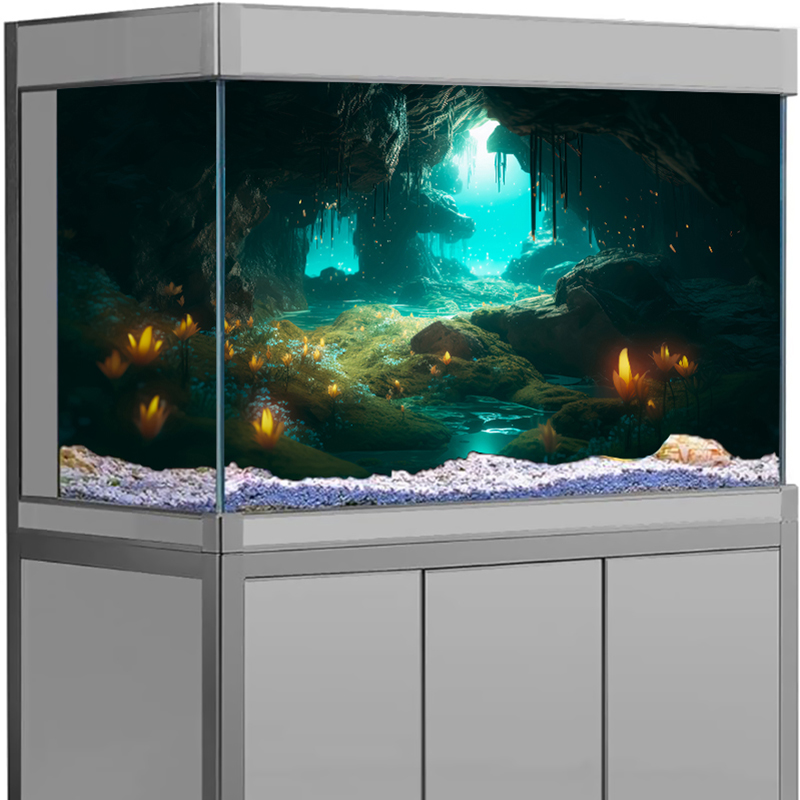 Póster de Fondo para Acuario,  - Marine Aquarium Glue reseña y precio