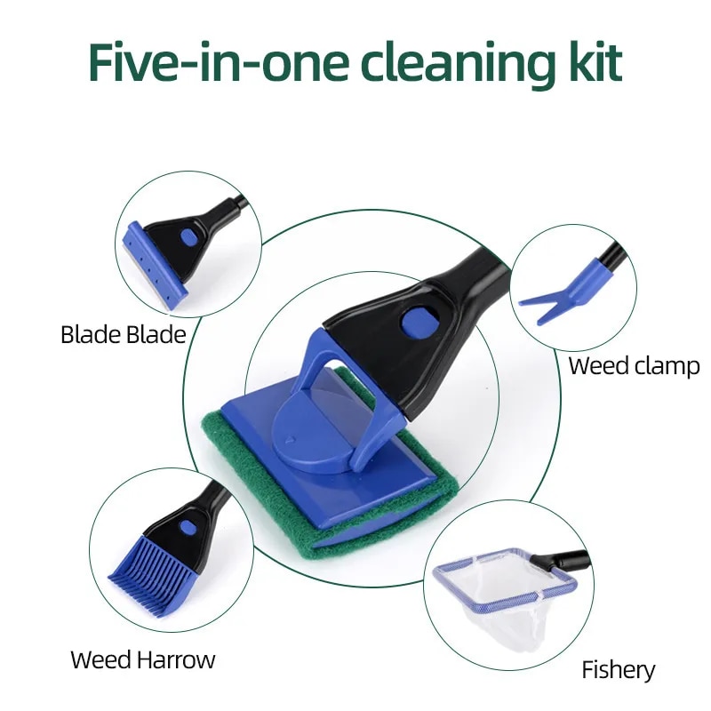 EW-cepillo de limpieza de vidr - Marine Aquarium Glass Cleaner reseña y precio